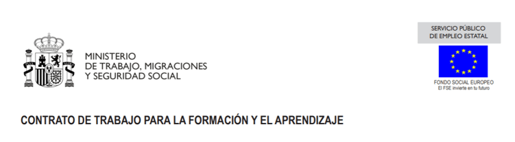 contrato de trabajo para la formación y el aprendizaje