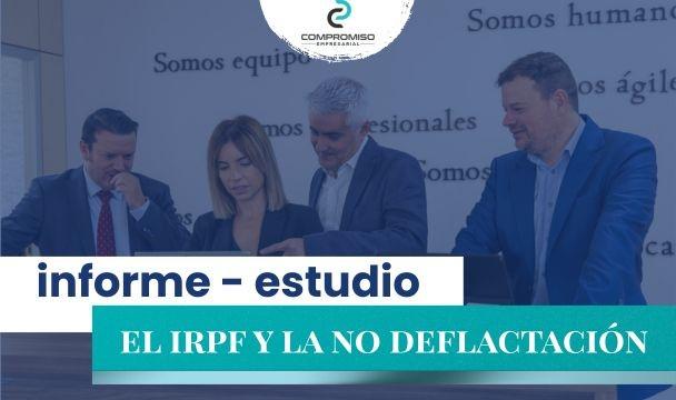 irpf y la no deflactación