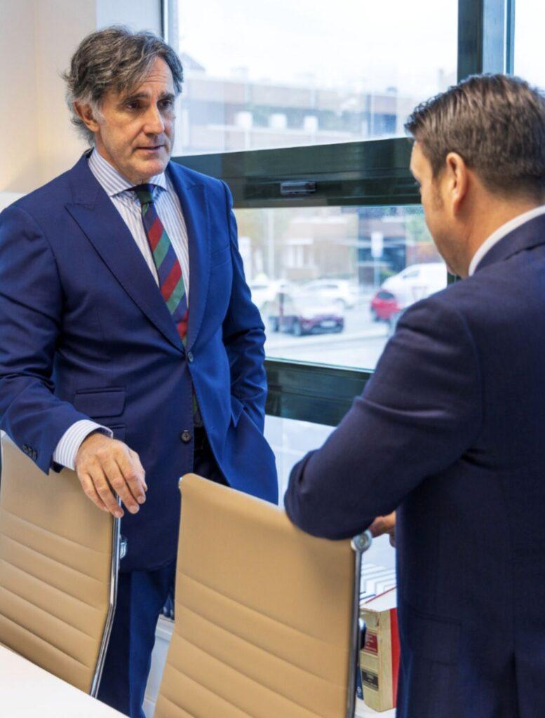 Luis Baños y Carlos Solans 